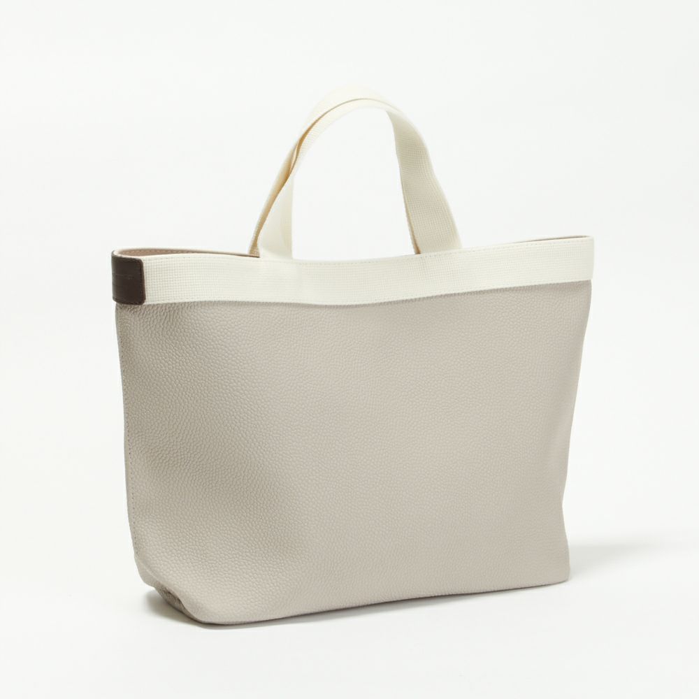 エルベシャプリエ HERVE CHAPELIER バッグ トートバッグ 704GP リュクススクエアトートB5サイズ（M） 6302 MASTIC IVOIRE