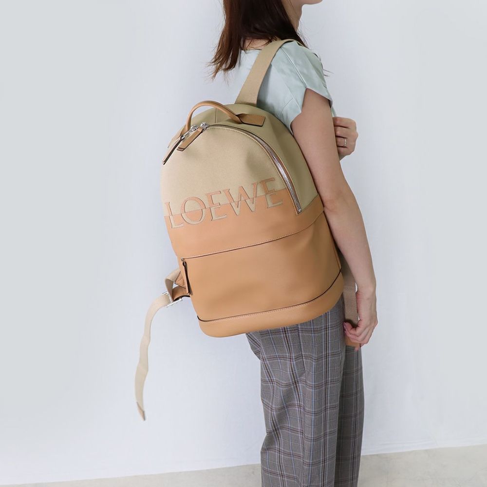 ロエベ LOEWE リュックサック B314278X01 CRETA/WARM DESERT