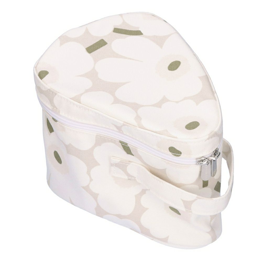 マリメッコ MARIMEKKO ポーチ コスメポーチ MINI UNIKKO VUOLU 70277 816 BEIGE/WHITE/GREEN 【同梱不可】【ギフト不可】【RSL】