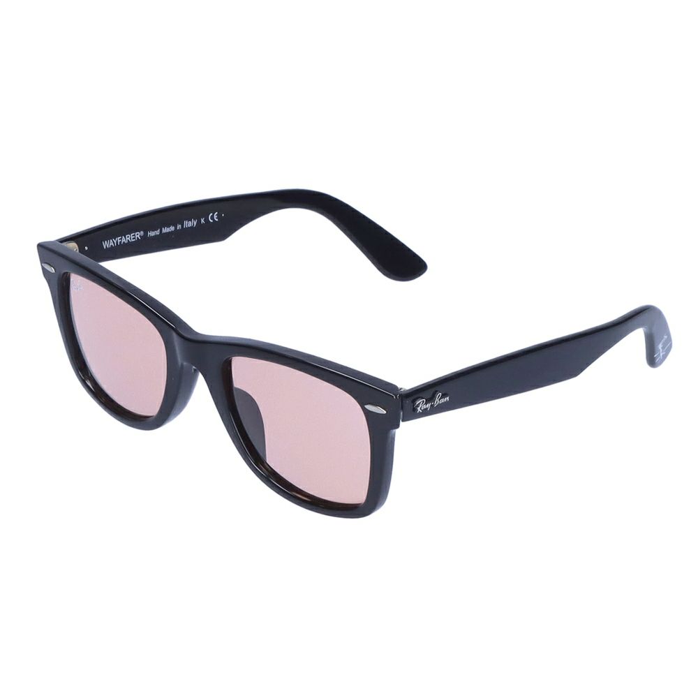 レイバン RAYBAN メンズ レディースサングラス WAYFARER RB2140F 901/4B 52 ブラック×オレンジ系(BLACK/LIGHT ORANGE) 木村拓哉モデル