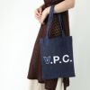 アーペーセー A.P.C. トートバッグ TOTE LAURE 2.0 COCSX M61683 ブルー系(IAI INDIGO)