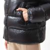 モンクレール MONCLER レディース ダウンジャケット AUBERT 1A000 47 539AQ ブラック(999)