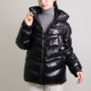 モンクレール MONCLER レディース ダウンジャケット CLAIR 1A000 22 68950 ブラック(999)