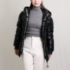 モンクレール MONCLER レディース ダウンジャケット CLAIR 1A000 22 68950 ブラック(999)