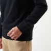 メゾンキツネ MAISON KITSUNE メンズ トレーナー TRICOLOR FOX PATCH FM00322KM0001 ブラック(P199 BLACK)