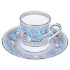 ウェッジウッド WEDGWOOD カップ＆ソーサ― フローレンティンターコイズ　エスプレッソ（ボンド）