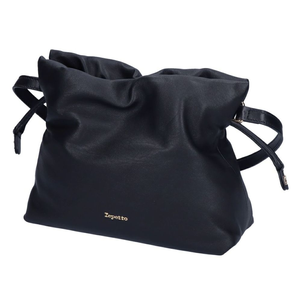 レペット REPETTO ショルダーバッグ POIDS PLUME S SLEEP WITH ME M0752A ブラック(410 NOIR)