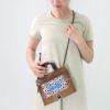 マリメッコ MARIMEKKO ショルダーバッグ FUNNY KIOSKI SOLID 91196 351 BROWN/WHITE 【ゆうパケ可】【同梱不可】【ギフト不可】【RSL】