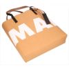 マルニ MARNI トートバッグ TRIBECA ショッピングバッグ SHMPQ10A11 P4908 ZO238 GOLD BROWN/BLACK