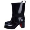 クリスチャンルブタン CHRISTIAN LOUBOUTIN レディース レインブーツ LOUBIRAIN (ルビレイン) 3211172 BK01 BLACK