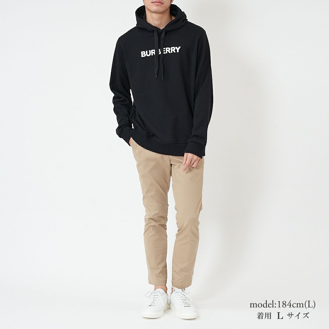 バーバリー BURBERRY メンズ パーカー ANSDELLA 8055318 ブラック(A1189 BLACK9)