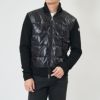 モンクレール MONCLER メンズジップアップパーカー ダウンニット 9B00008 M1131 ブラック