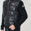 モンクレール MONCLER メンズジップアップパーカー ダウンニット 9B00008 M1131 ブラック