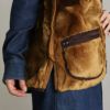 バブアー BARBOUR ベスト ジレ ジップインライナー ウォームパイル フェイクファー MLI0004 ZIP LINER WARM PILE WAISTCOAT リバーシブル メンズ レディース