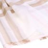 バーバリー BURBERRY ウールシルク ストール ライトウェイト チェック 8021442 A7602 WHITE/ALABASTER