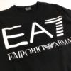 エンポリオアルマーニ EMPORIO ARMANI EA7 メンズ トレーナー ロゴシリーズ 6LPM51 PJFGZ ブラック(1200 BLACK/WHITE)