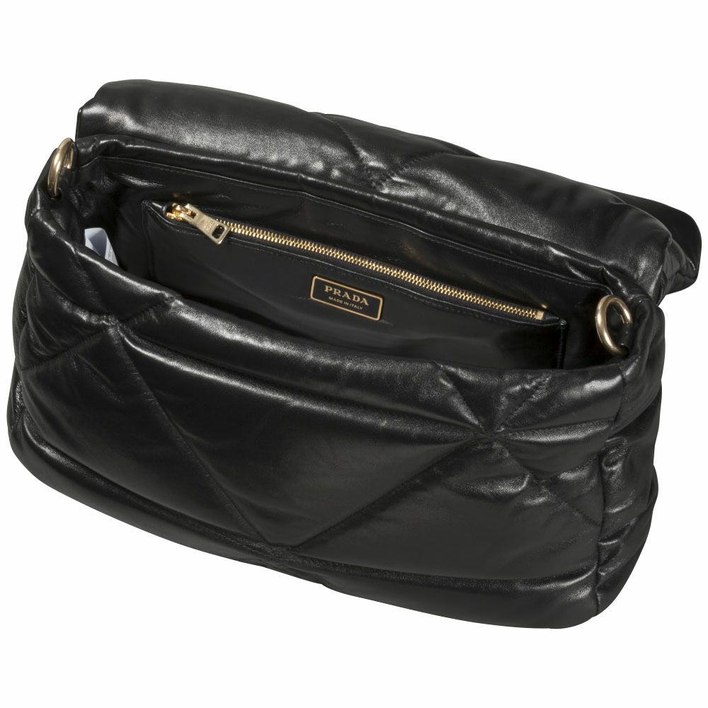 プラダ PRADA ショルダーバッグ パデッドナッパ ショルダーバッグ 1BD306 2DYI VAM F0002 ブラック