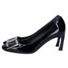 ロジェ ヴィヴィエ ROGER VIVIER パンプス ベル ヴィヴィエ トランペット パテントレザー RVW40015280 D1P B999 BLACK