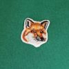 メゾンキツネ MAISON KITSUNE レディース トレーナー FOX HEAD PATCH フォックスヘッドパッチ JW00313KM0001 ディープグリーン(P370)