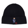 ポロ ラルフローレン POLO RALPH LAUREN ニット帽 PC1033 ブラック(001 POLO BLACK) Solid Denim Bear Beanie