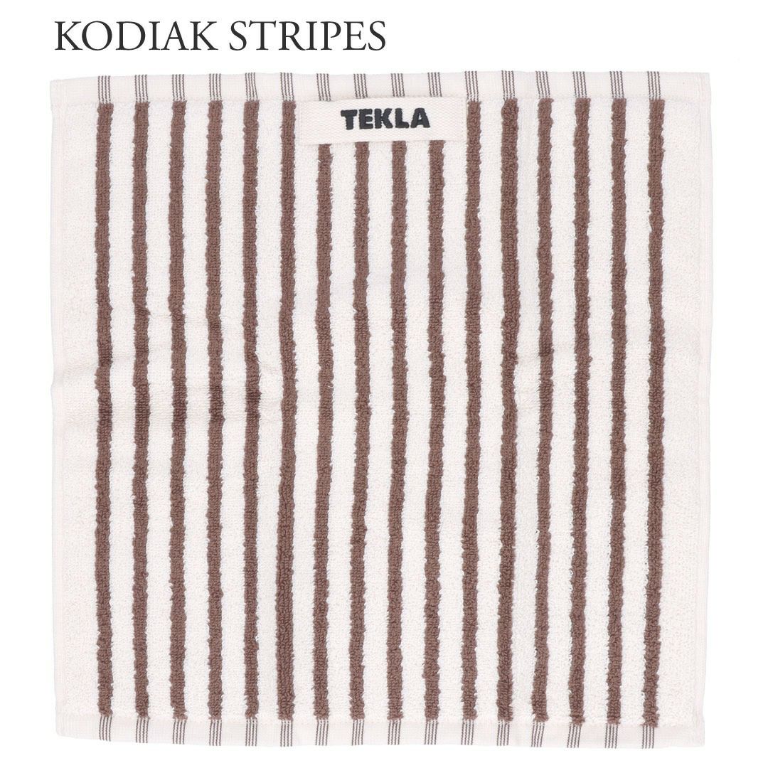 テクラ TEKLA タオル ハンドタオル ウォッシュクロス WASH CLOTH 無地/ストライプ 30cm×30cm