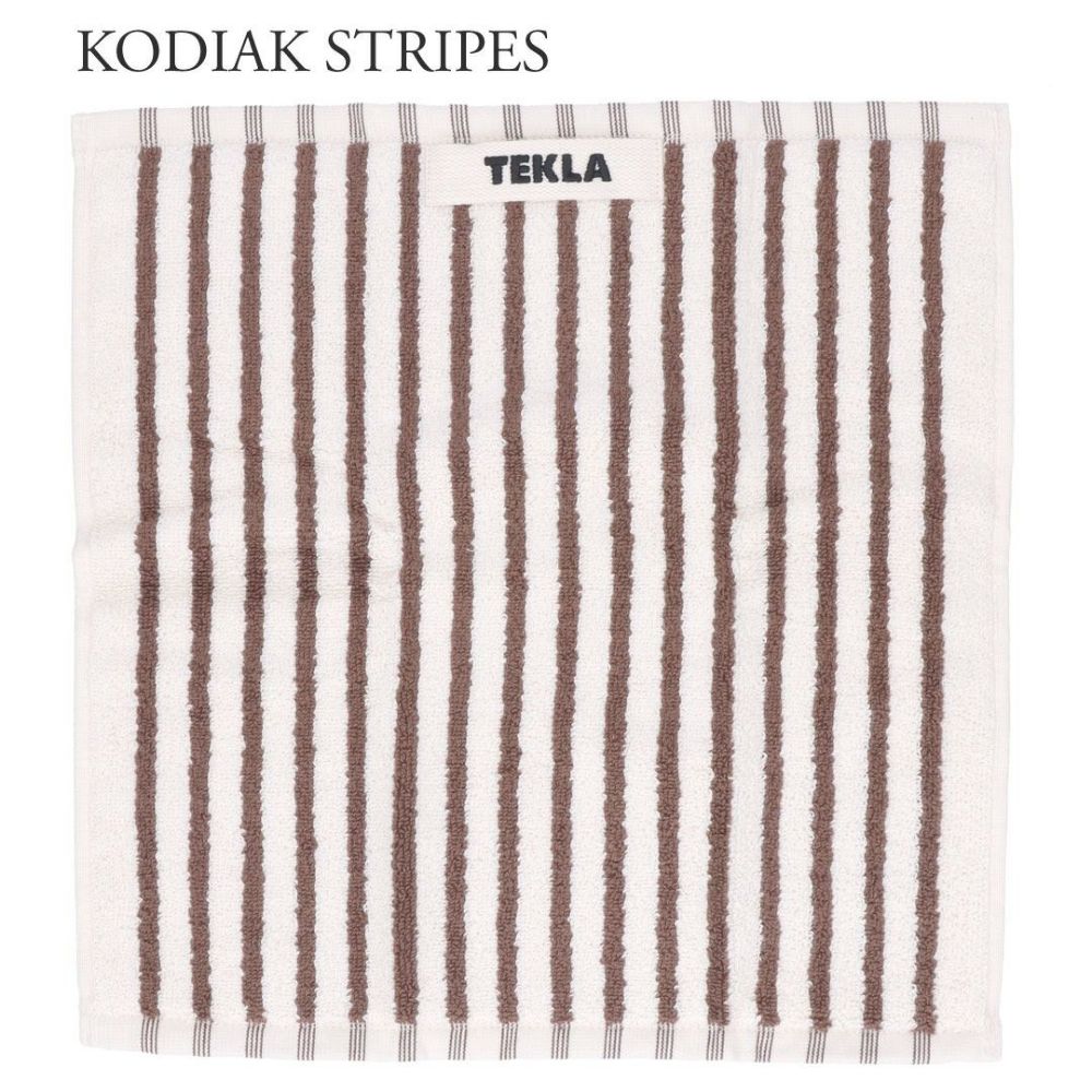 テクラ TEKLA タオル ハンドタオル ウォッシュクロス WASH CLOTH 無地/ストライプ 30cm×30cm