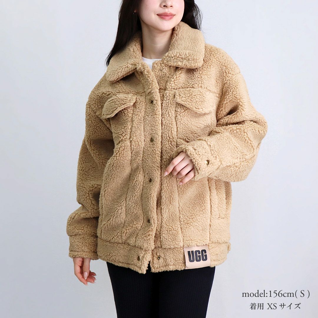 アグ UGG レディース ボア トラッカージャケット FRANKIE 1113951 TRUCKER JACKET CAMEL