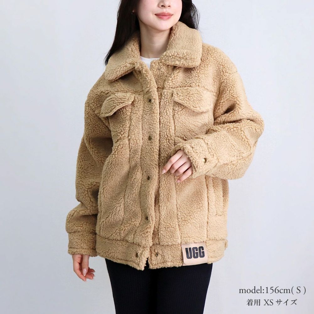 アグ UGG レディース ボア トラッカージャケット FRANKIE 1113951 TRUCKER JACKET CAMEL