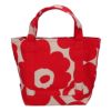 マリメッコ MARIMEKKO トートバッグ PIENI UNIKKO SEIDI 91443 836 BEIGE/RED 【同梱不可】【ギフト不可】【RSL】