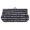 マリメッコ MARIMEKKO がま口型長財布 マルチポーチ RASYMATTO SILMALASI KUKKARO 47830 190 WHITE/BLACK/PINK 【ゆうパケ可】【同梱不可】【ギフト不可】【RSL】