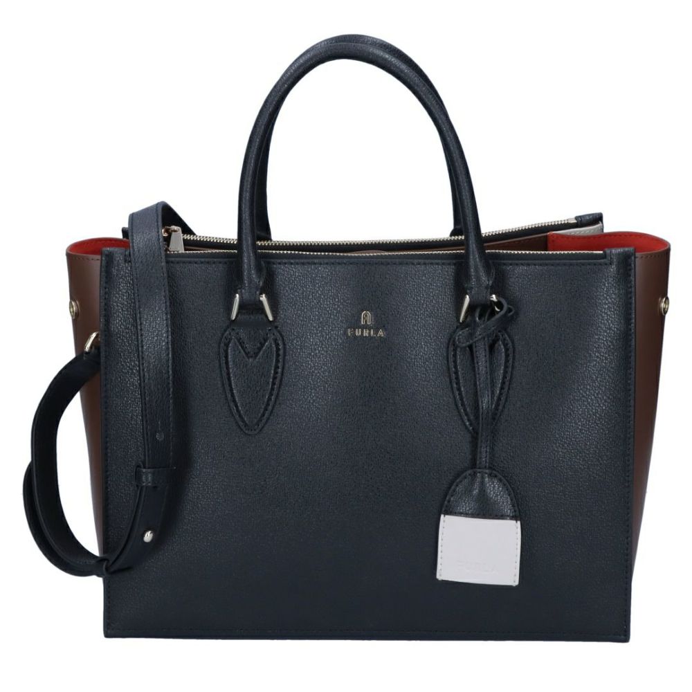 フルラ FURLA 2WAYバッグ FURLA MAGNOLIA M WB00662 BX1218 1612S NERO+PRALINE+PERLA  | 海外ブランド・ファッション通販 | X-SELL エクセル