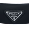 プラダ PRADA カチューシャ ヘッドバンド TESSUTO 1IH019 ブラック(2DMI NERO)
