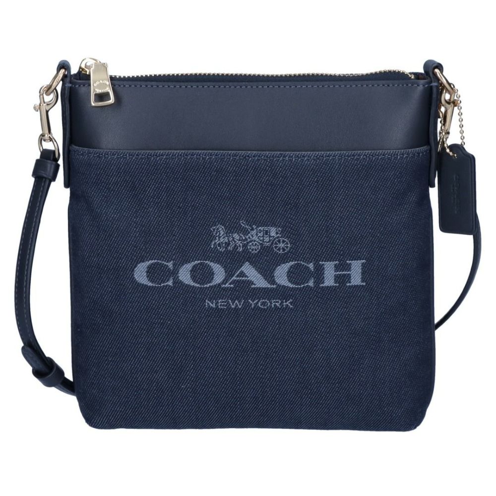 コーチ COACH ショルダーバッグ C3967 ブルー系(GDDEN DENIM)