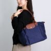 ロンシャン LONGCHAMP トートバッグ ル プリアージュ 2605 089 ネイビー系(P68 MARINE) ショルダーバッグ Mサイズ