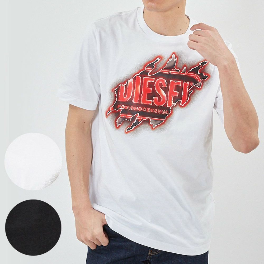 ディーゼル DIESEL メンズ Tシャツ T-JUST-E43 A09754 0AAXJ 【ゆう 