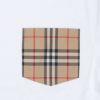 バーバリー BURBERRY レディース 半袖Tシャツ CARRICKCHK 8043386 ホワイト(A1464 WHITE)