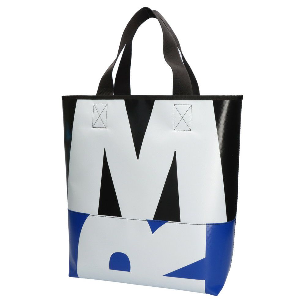 マルニ MARNI トートバッグ TRIBECA：トライベッカ SHMQ0040A0 P4895 ZO232 BLACK/ROYAL/WHITE