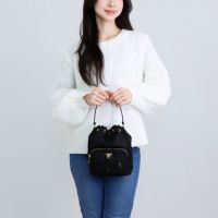 プラダ PRADA 2WAYバッグ バケットバッグ プラダ デュエット Re-Nylon 1BH038 RV44 UOO ブラック(F0002 NERO)