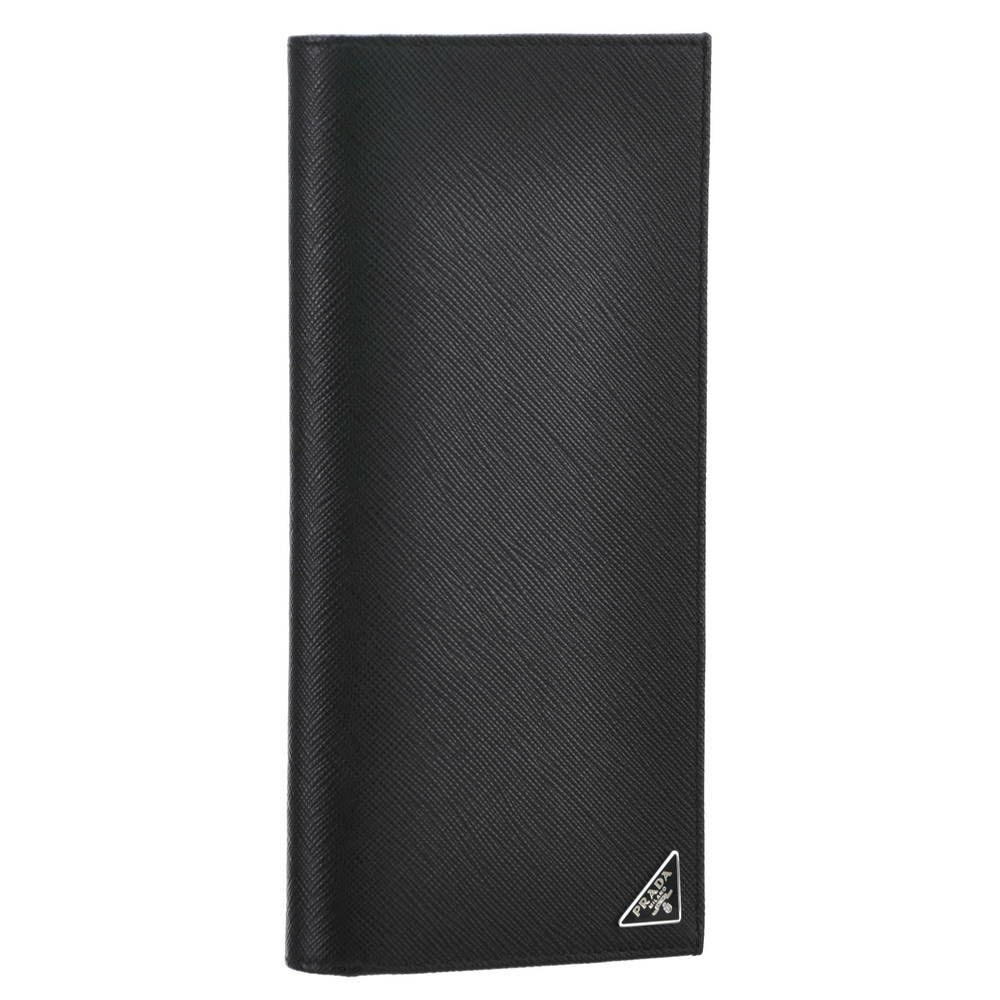 プラダ PRADA 財布 長財布 2MV836 QHH F0002 NERO 【SAFFIANO TRIANG】