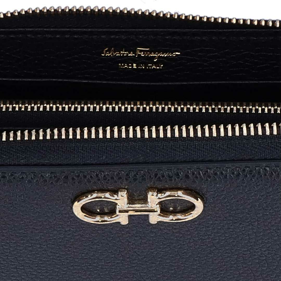 フェラガモ FERRAGAMO 長財布 220405 758661 NERO