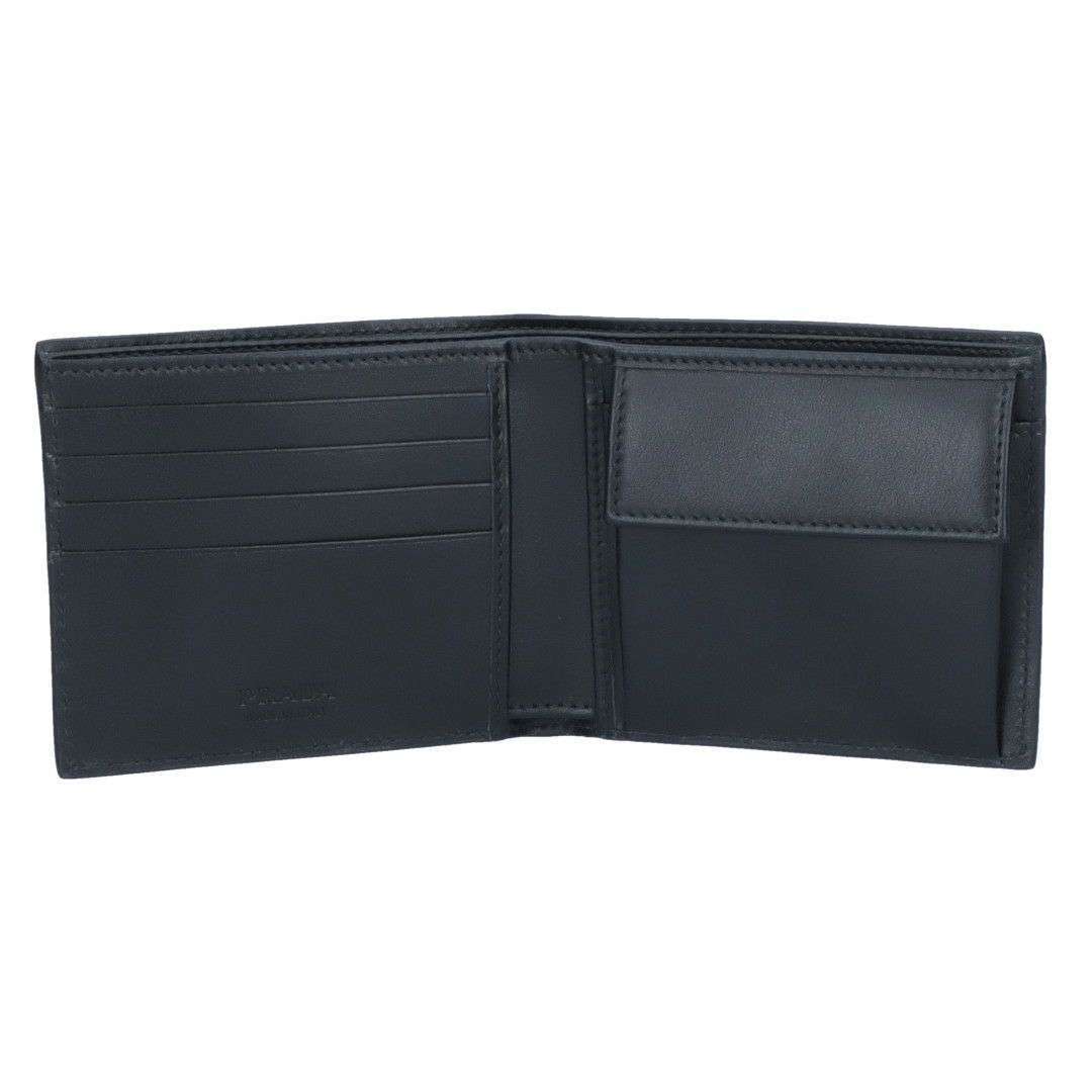 プラダ PRADA メンズ 折財布 2MO738 2BBE ブラック(F0002 NERO)