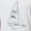 アーペーセー A.P.C. メンズ 半袖Tシャツ JEANNOT CODEU-M26203 WHITE