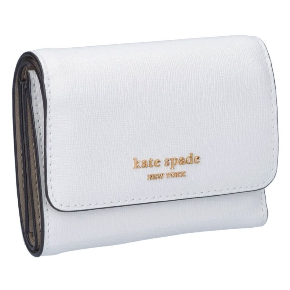 ケイトスペード KATE SPADE 折財布 三つ折財布 MORGAN K8930 ホワイト系(100 HALO WHITE)