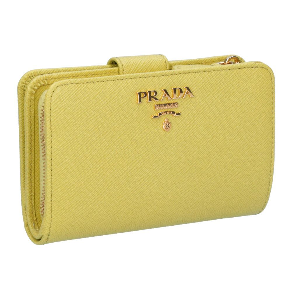 10/5(木)0時～24時間限定ポイント5倍】 プラダ PRADA 折財布 1ML225