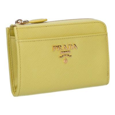 プラダ PRADA コインケース 小銭入れ 1PP122 QWA イエロー系(F0322