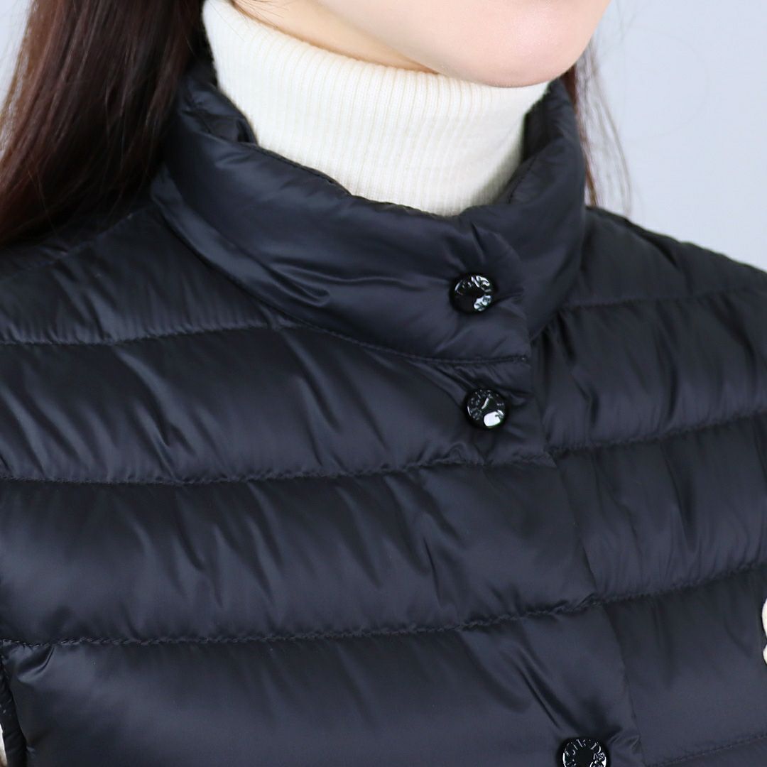 モンクレール MONCLER レディースダウンベスト 1A102 00 53048 LIANE LB ブラック