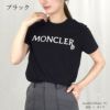 モンクレール MONCLER レディース Tシャツ ロゴ 8C000 09 829HP ホワイト