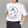 モンクレール MONCLER レディース Tシャツ ビッグロゴ 8C000 18 899WS BIG ホワイト