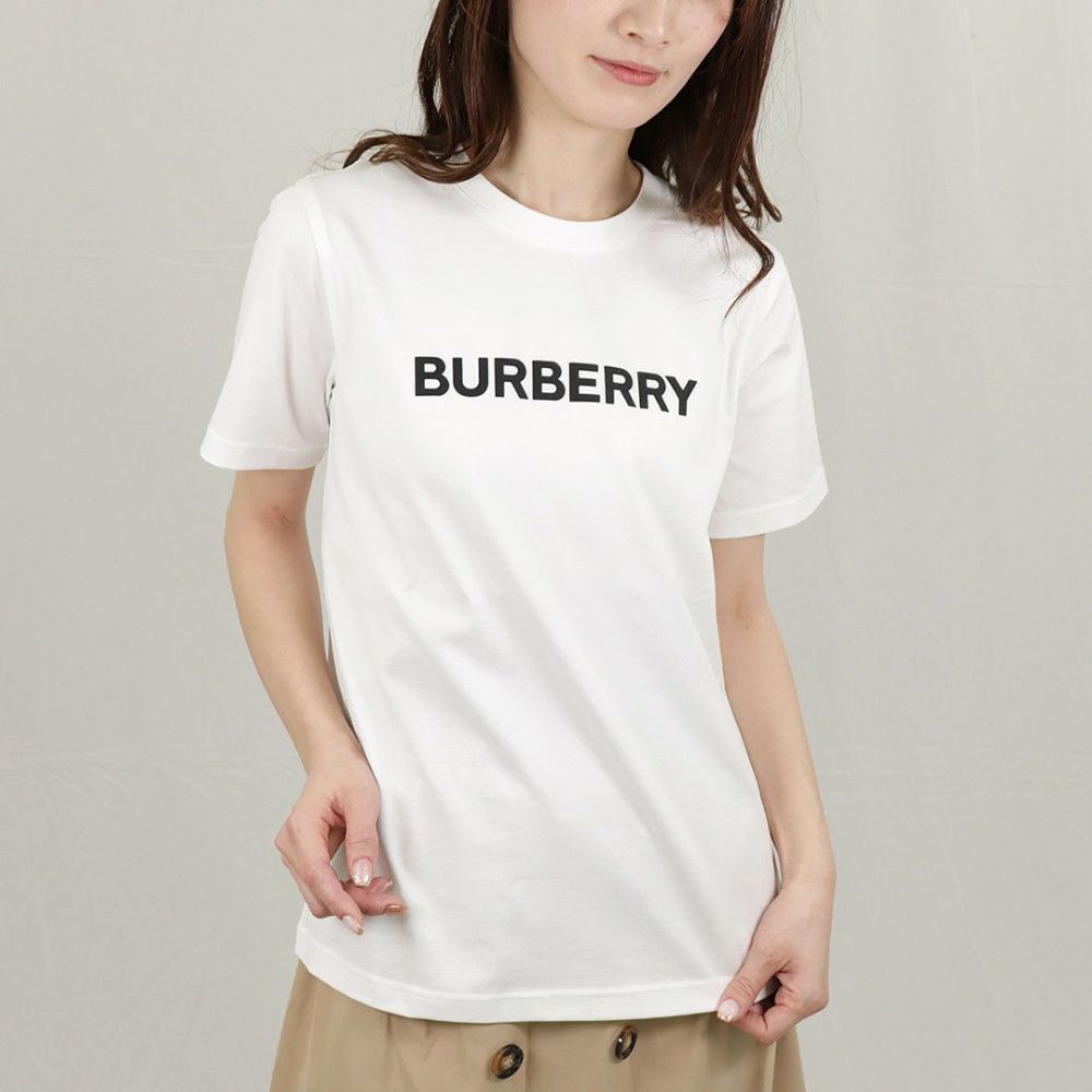 バーバリー BURBERRY レディース 半袖Tシャツ MARGOT 8056724 A1464 WHITE