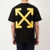 オフホワイト OFF WHITE Tシャツ OMAA027C99JER014 1001 BLACK